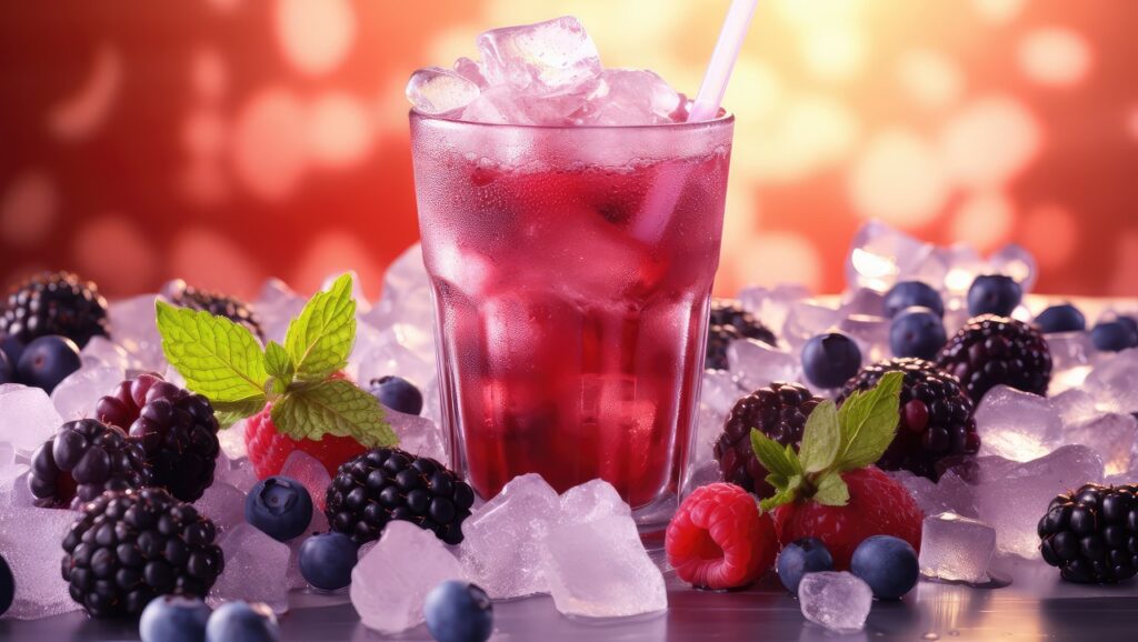 Winter Berry Soda