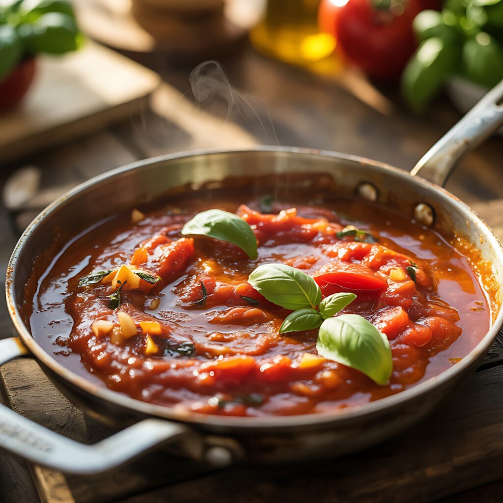 Italian Tomato Basil Chili