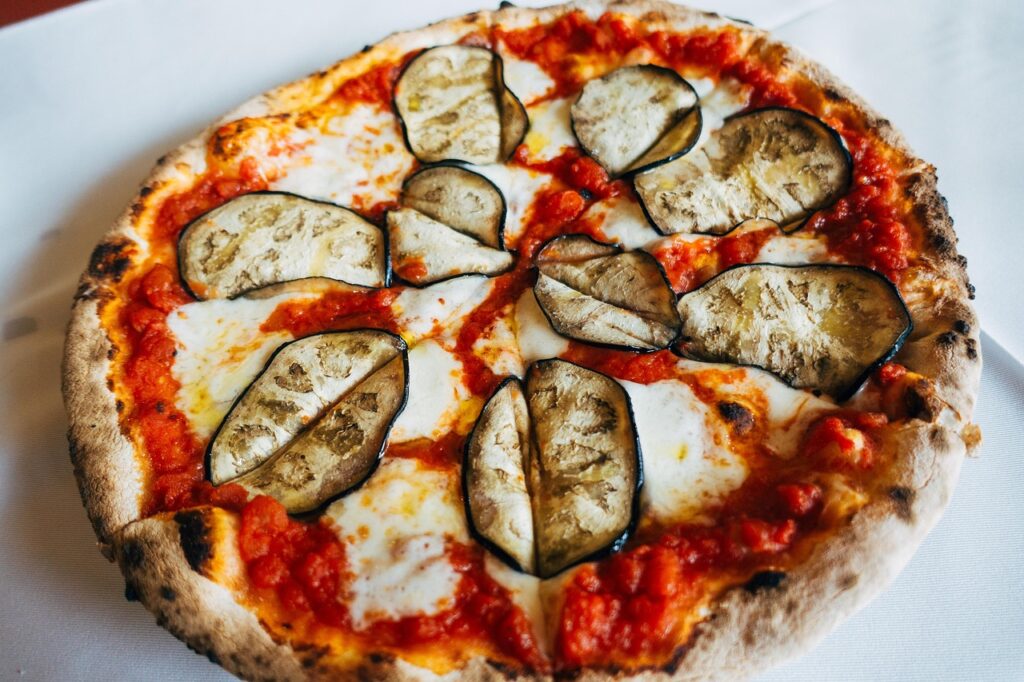 Eggplant Pizza