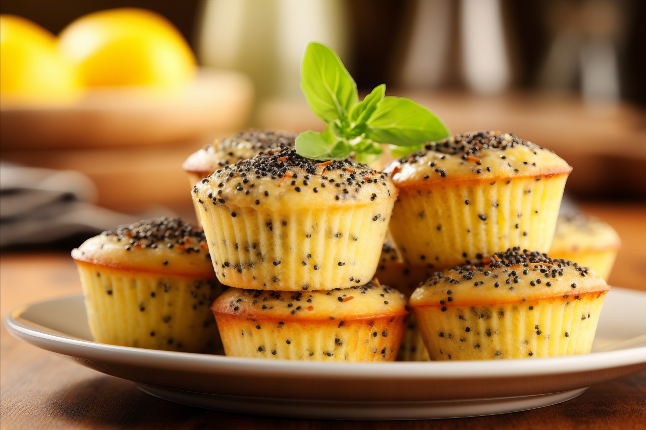Lemon Poppy Seed Muffins