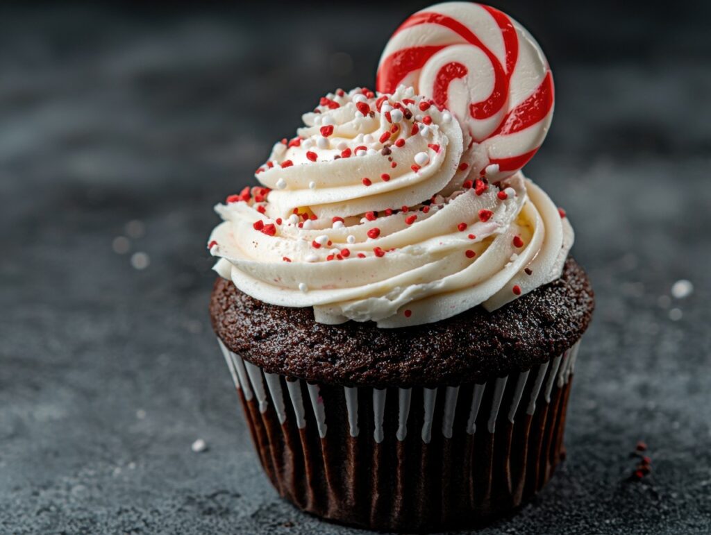 Chocolate Peppermint Cupcakes