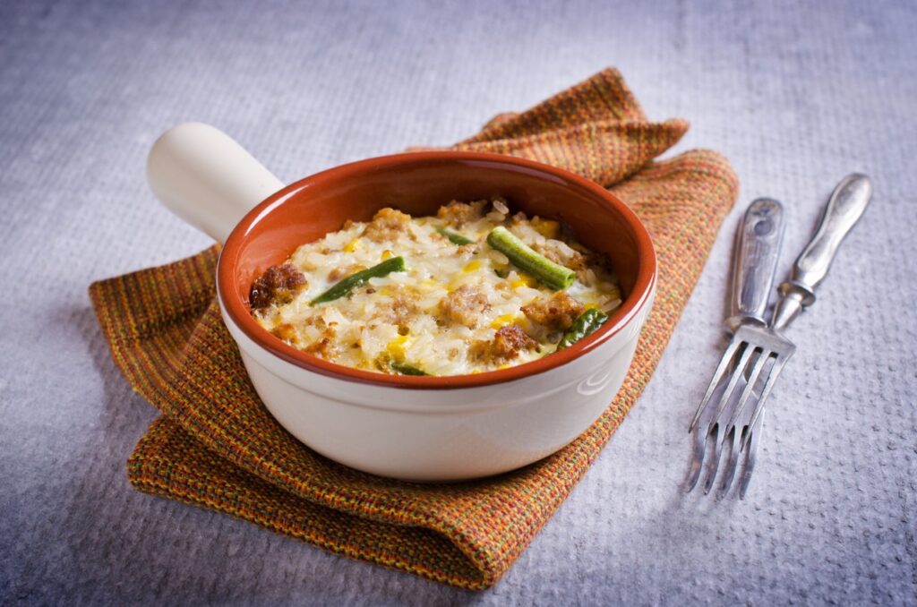 Creamy Chicken and Rice Casserole