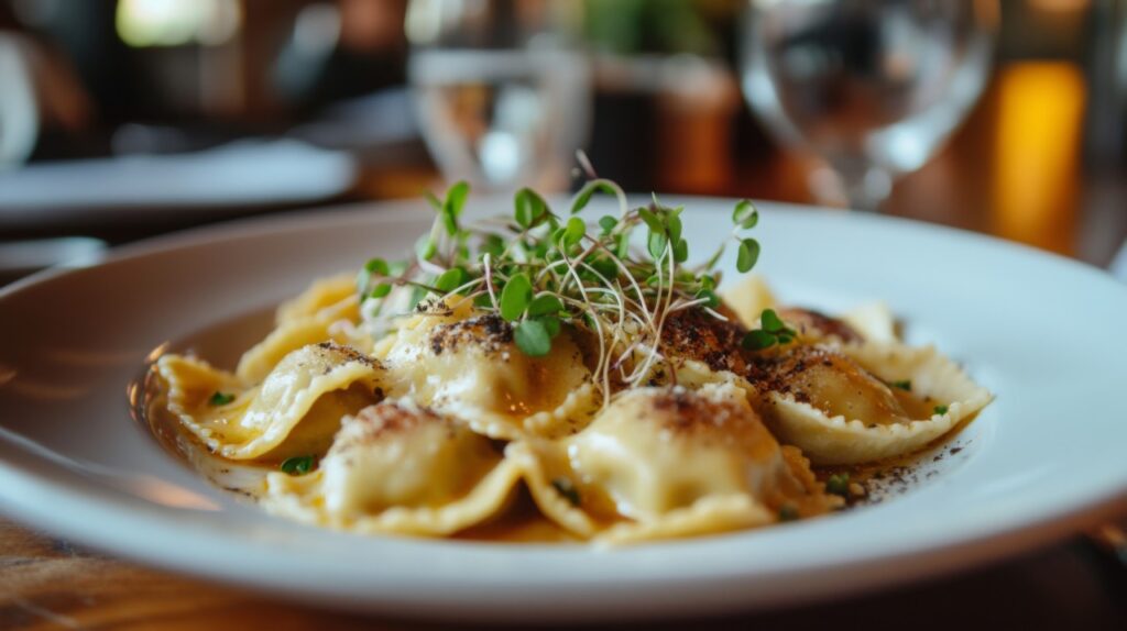 Cheese-Stuffed Ravioli