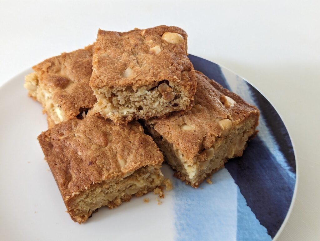 Brown Butter Blondie Bars