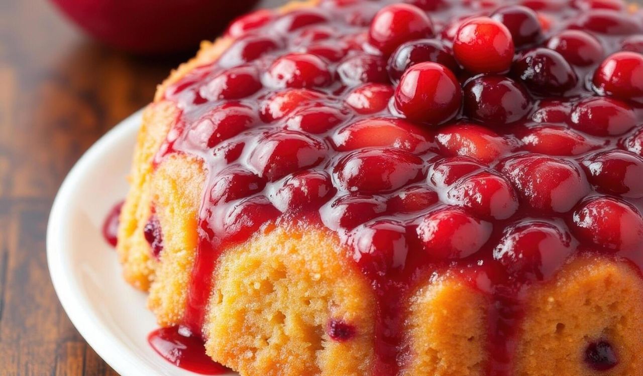 Cranberry orange cake