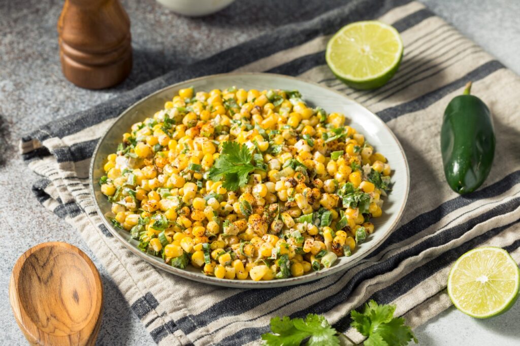 Skillet Mexican-Style Street Corn