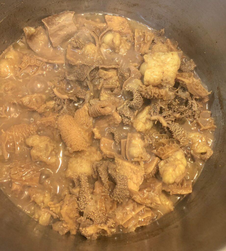 Spiced Intestinal Dishes