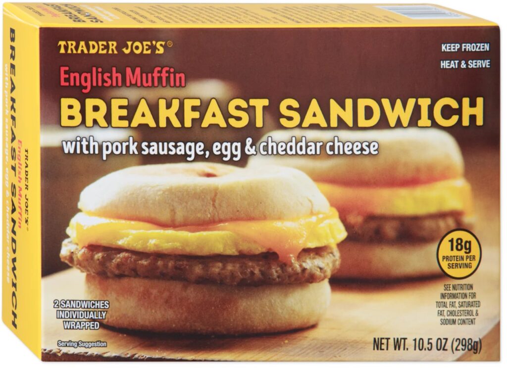 English Muffin Breakfast Sandwich