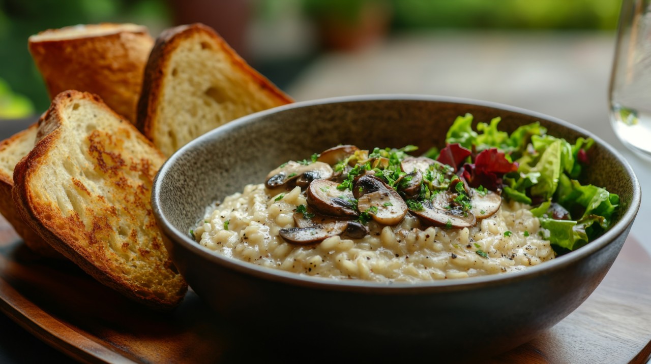 Mushroom Risotto