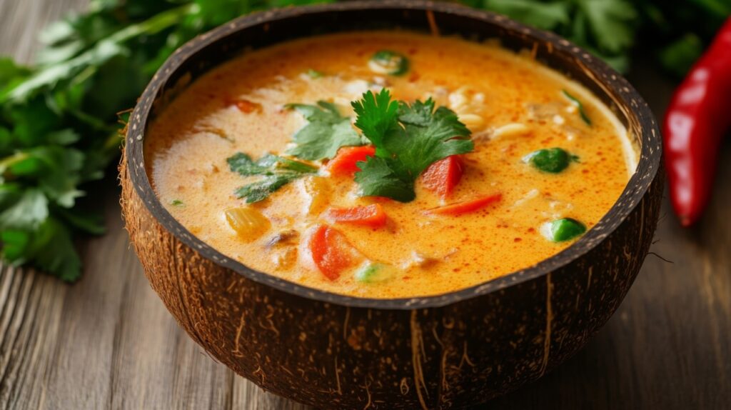 Coconut Curry Vegetable Soup