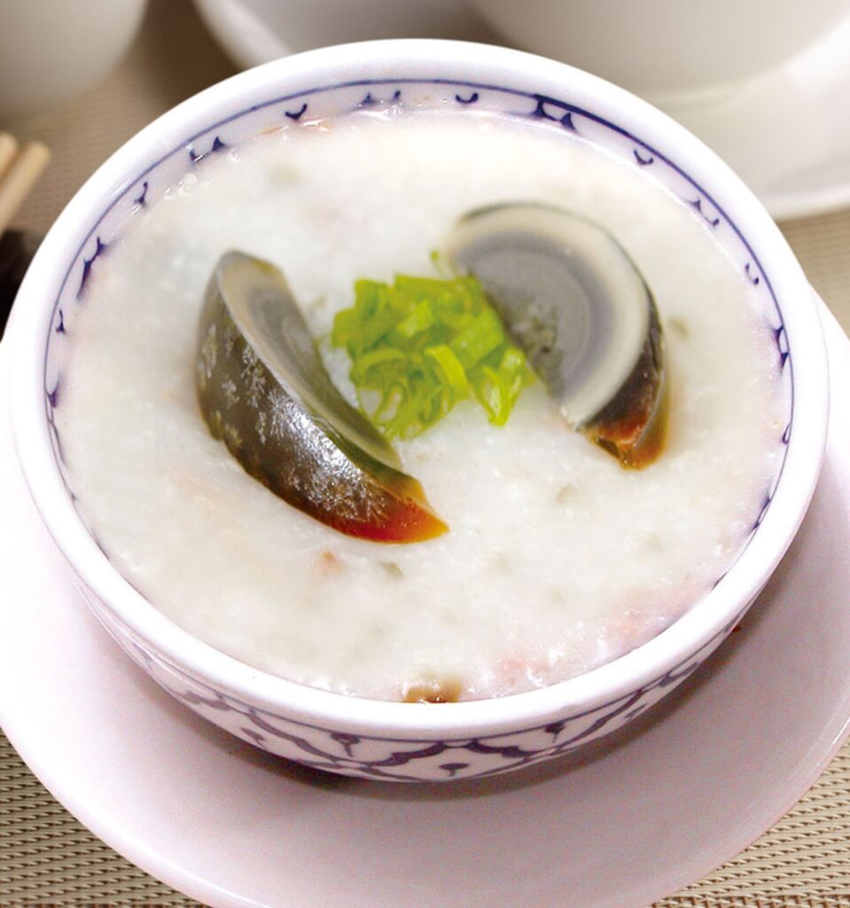 Chinese Century Egg Porridge