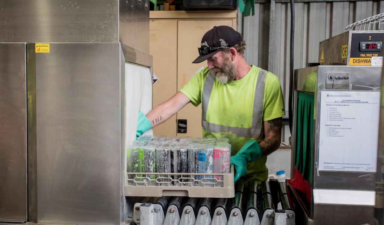 Reusable water bottle