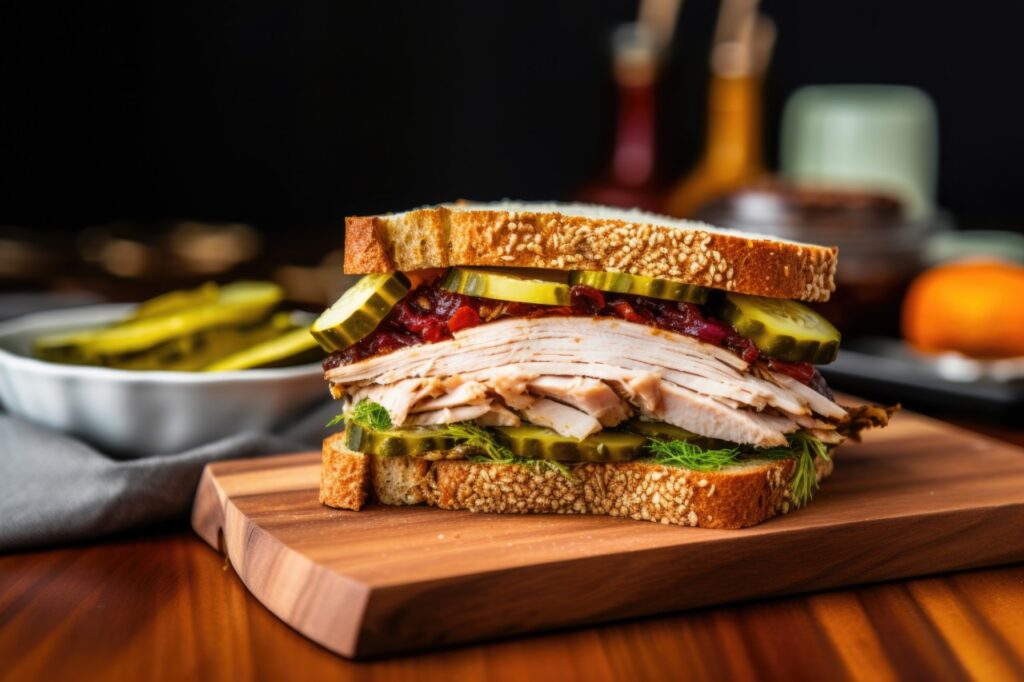 Plain Deli Turkey Sandwich