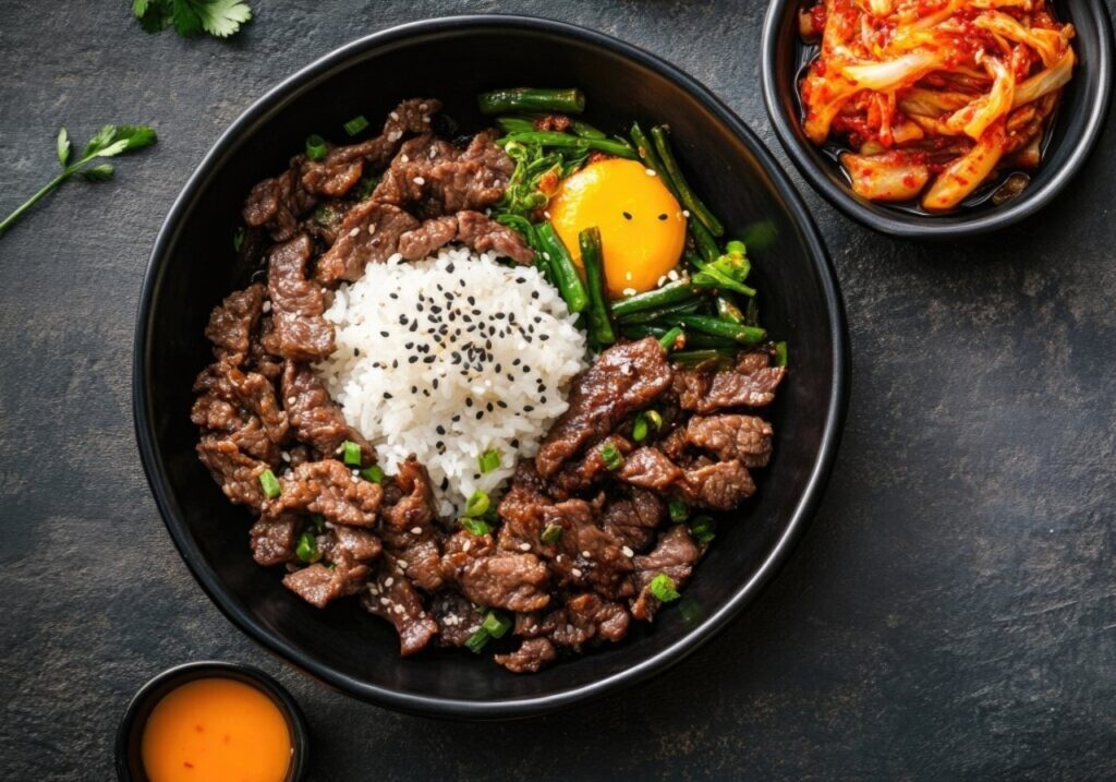 Korean-Style Ground Beef Bowls