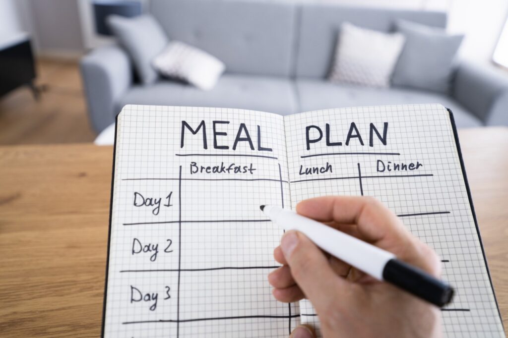 Over-Planning Meals for the Week
