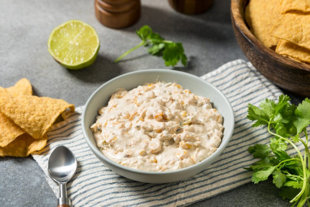Mexican Street Corn Cream Cheese Dip