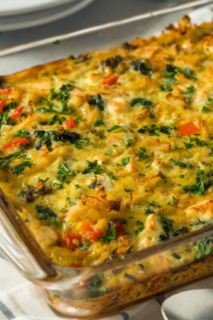 Vegetable-Boosted Hash Brown Casserole