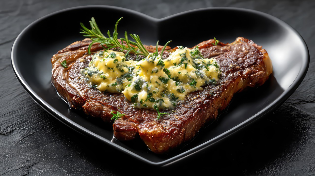 Pan-Seared Steak with Herb Butter