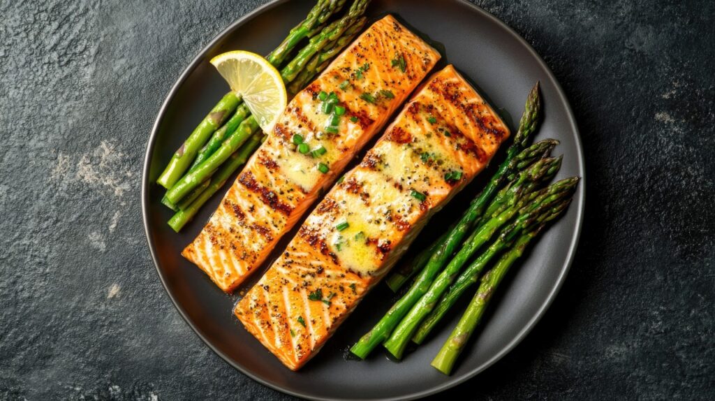 Salmon with Lemon Butter Sauce