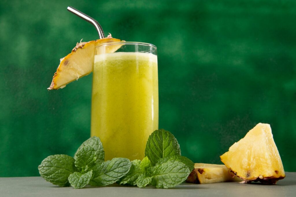 Pineapple and Mint Juice