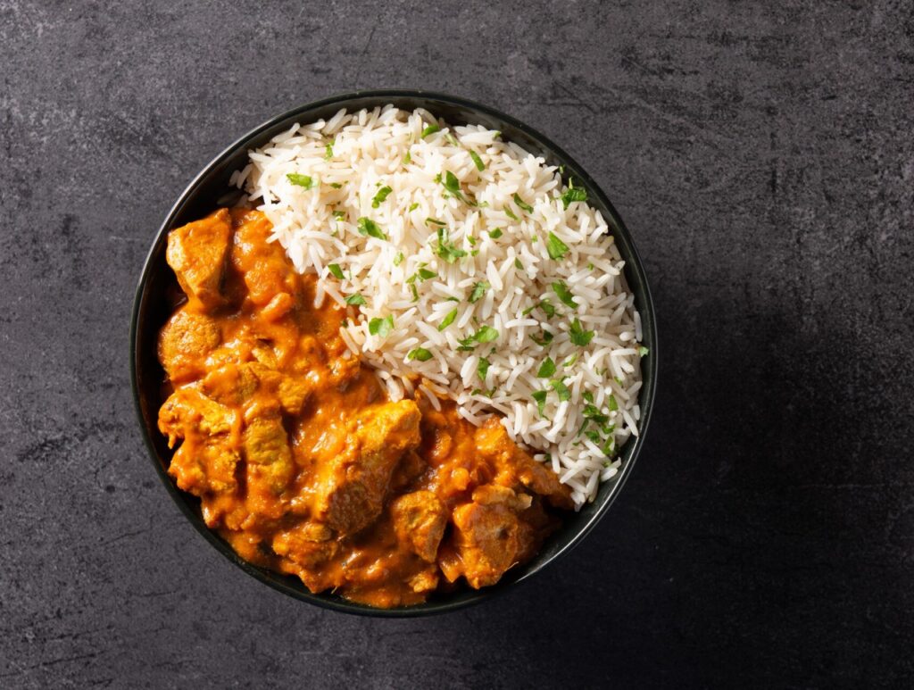 Butter Chicken with Basmati Rice