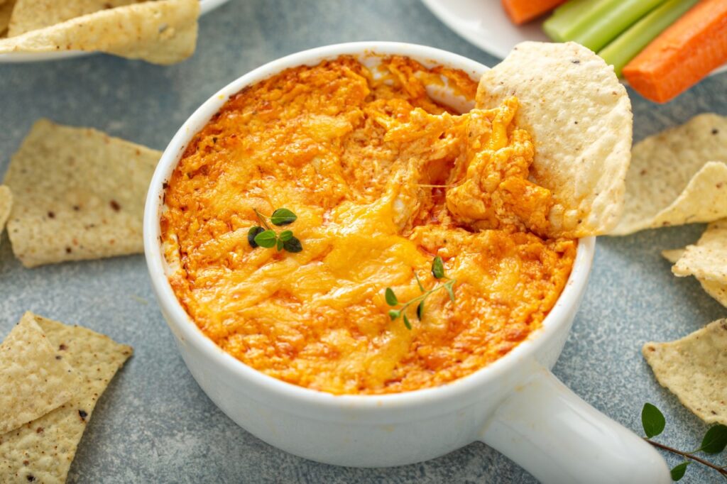 Buffalo Chicken Cream Cheese Dip
