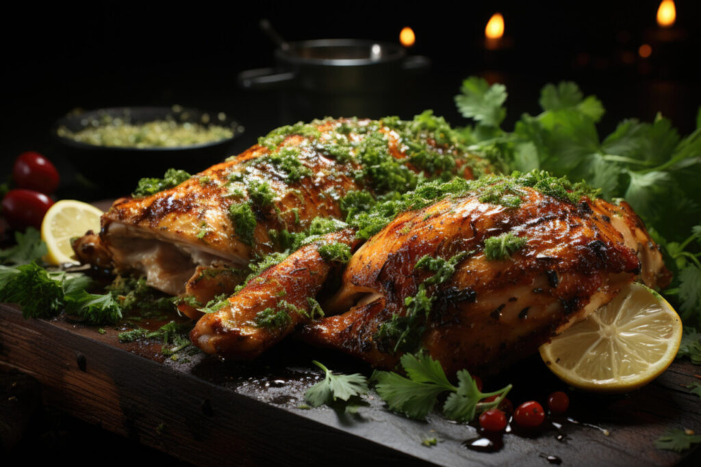 Green Chile Rotisserie Chicken