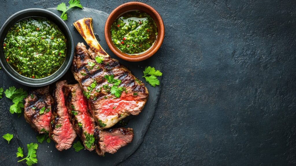 Steak and Chimichurri