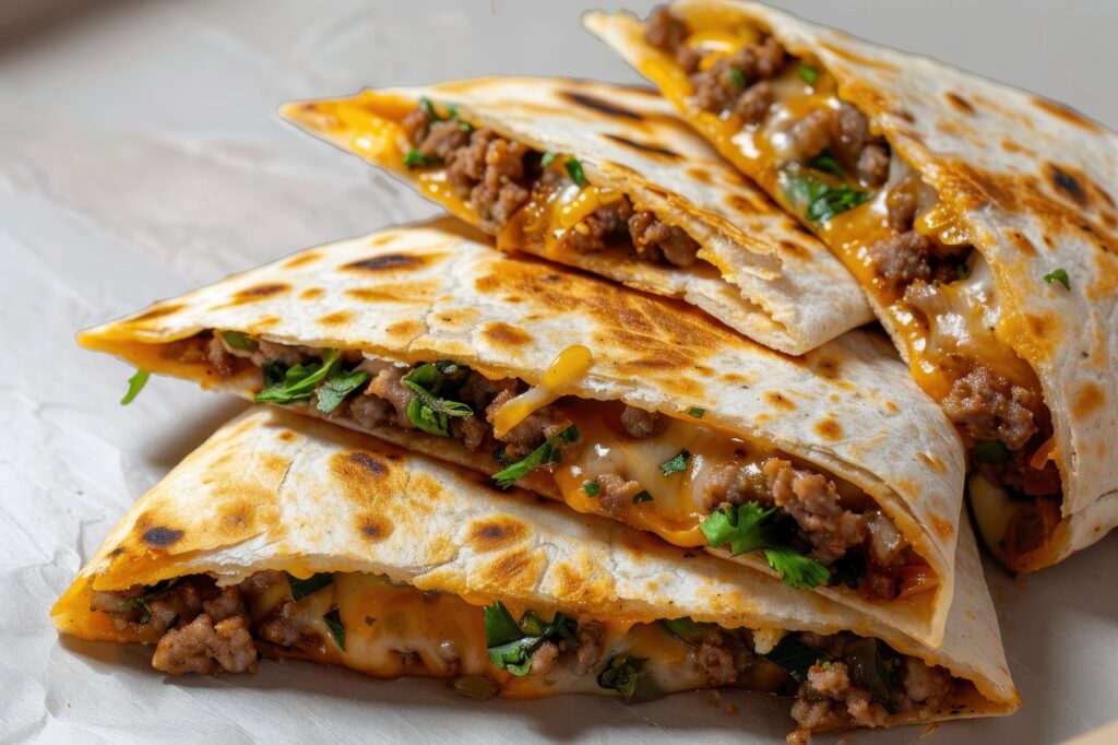 Beef Quesadillas