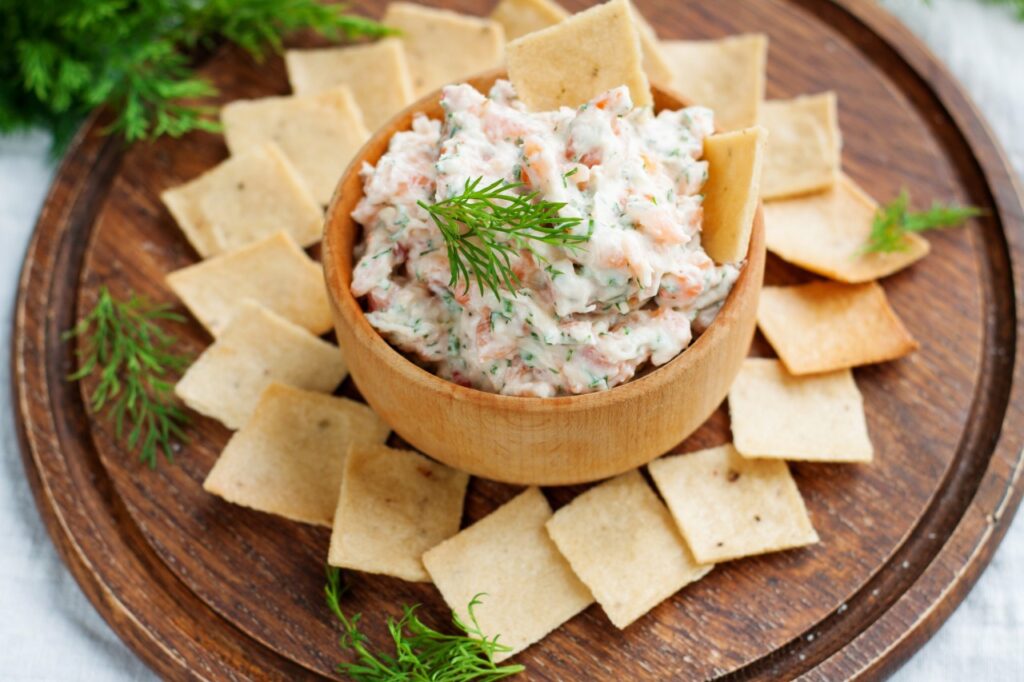 Smoked Salmon Cream Cheese Dip