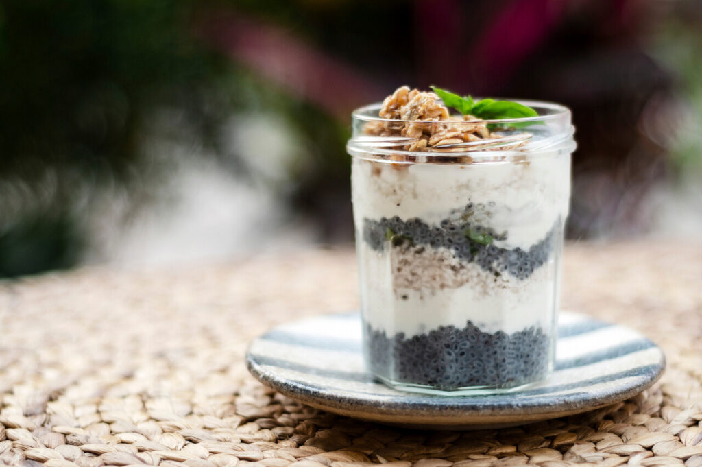 Hemp Seed Yogurt Parfait