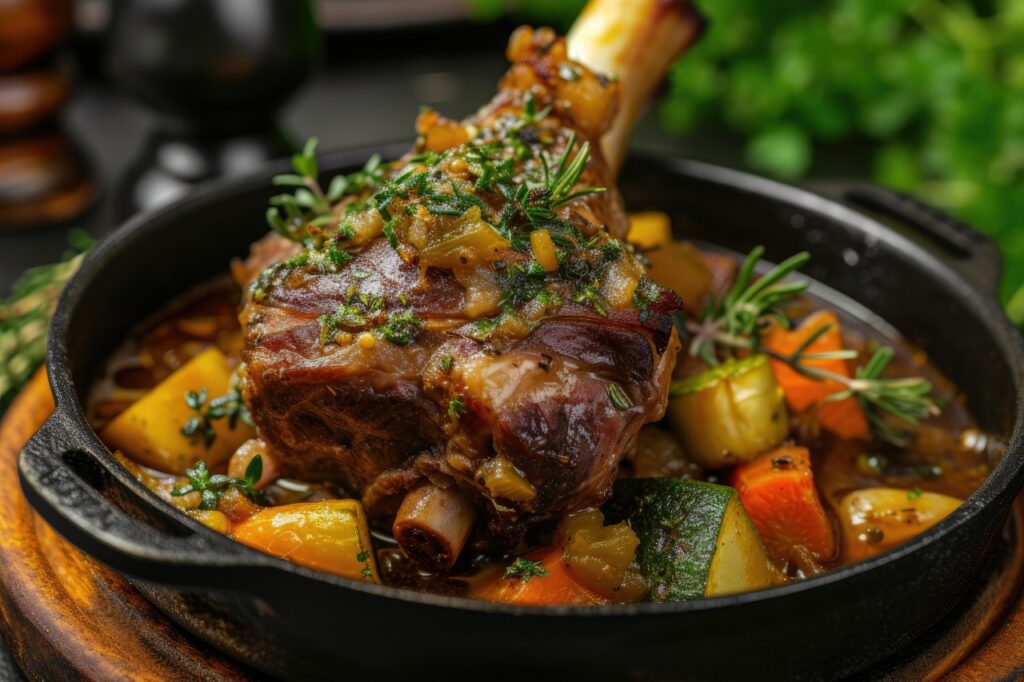 Braised Lamb Shanks