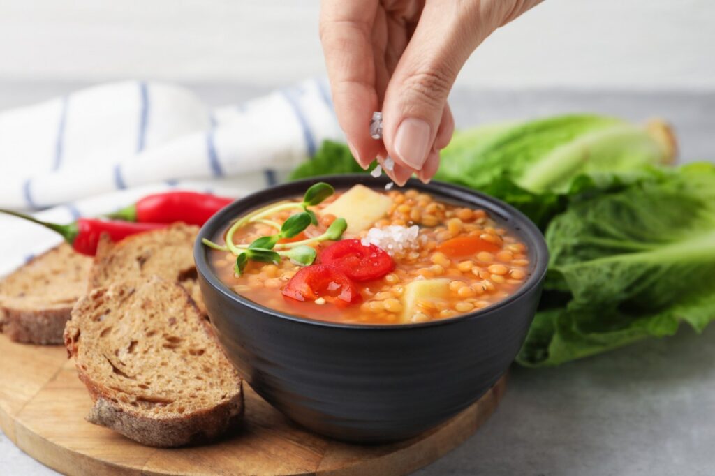 Smoky Lentil and Tomato Soup