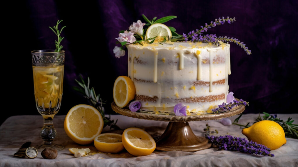 Lavender and Lemon Cake