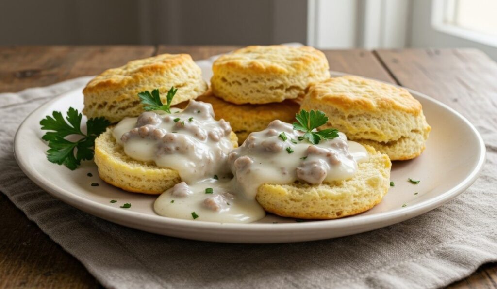 Biscuits and Sausage Gravy