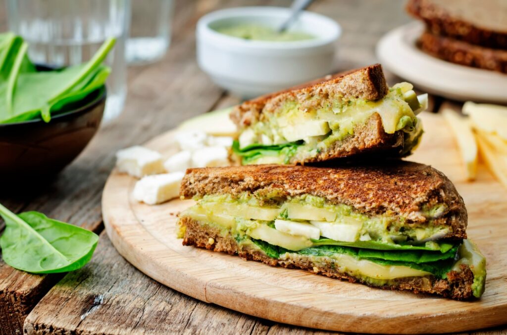 Avocado Mozzarella Panini