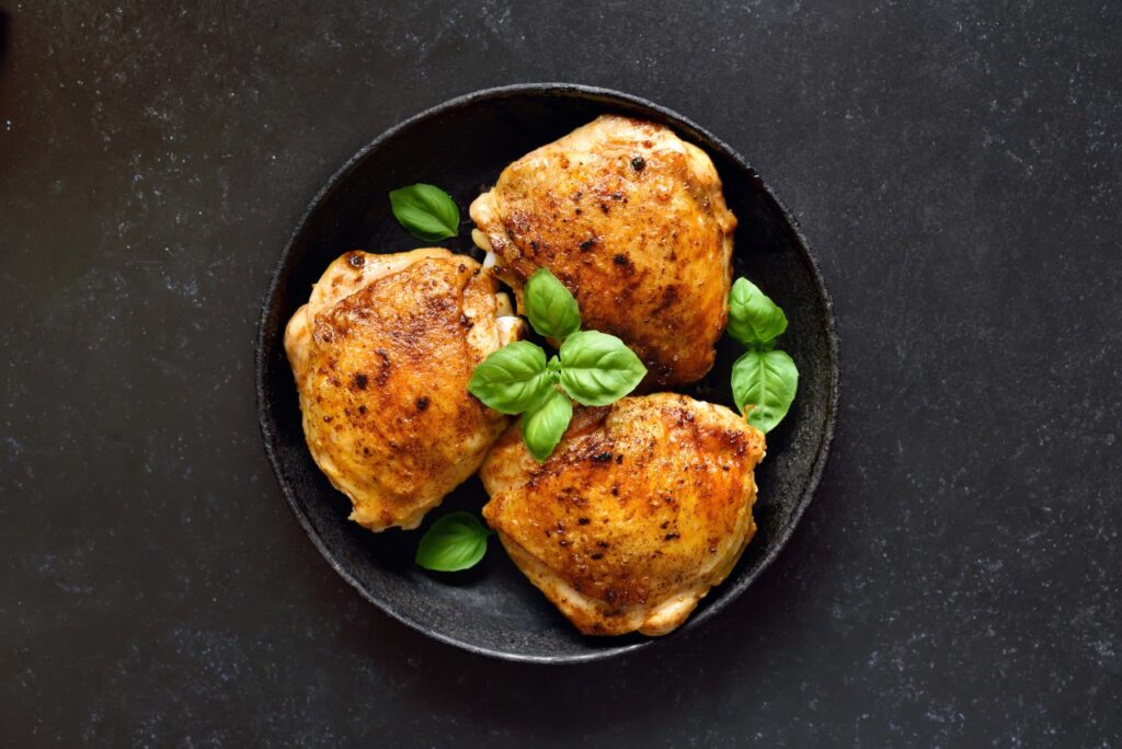 Baked Chicken Thighs with Herbs