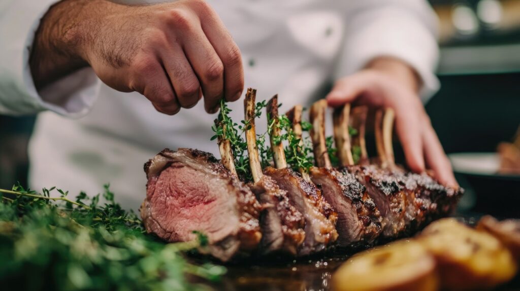Rack of Lamb with Herbs