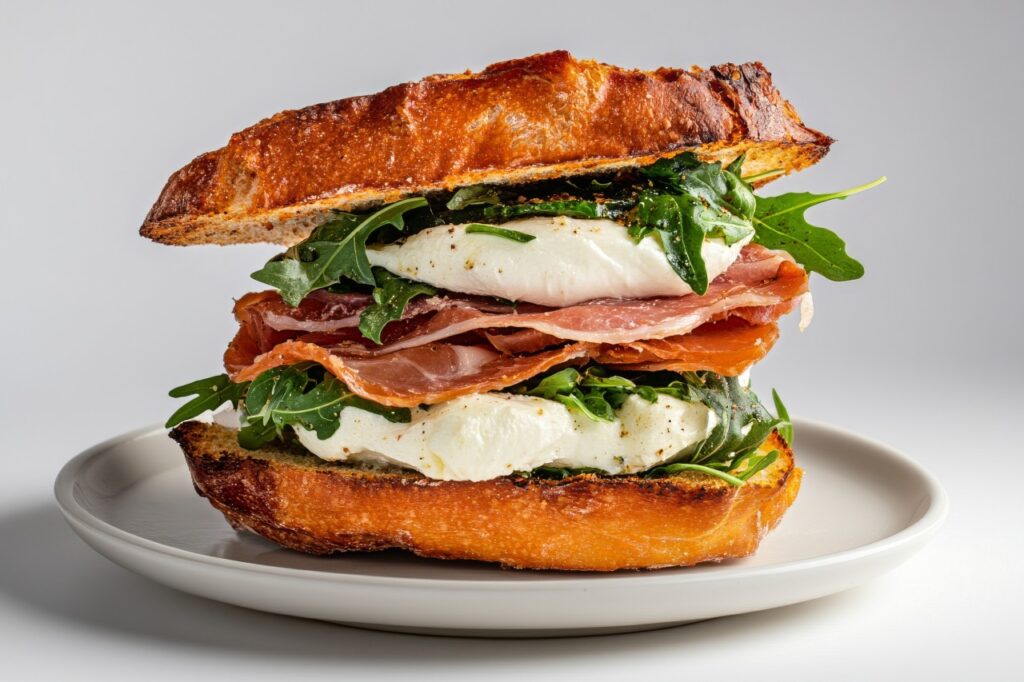 Prosciutto and Mozzarella