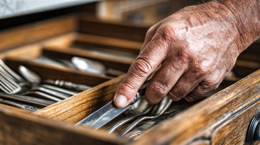 Worn Cabinets and Drawers