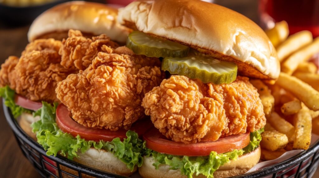 Fried Chicken Sandwiches