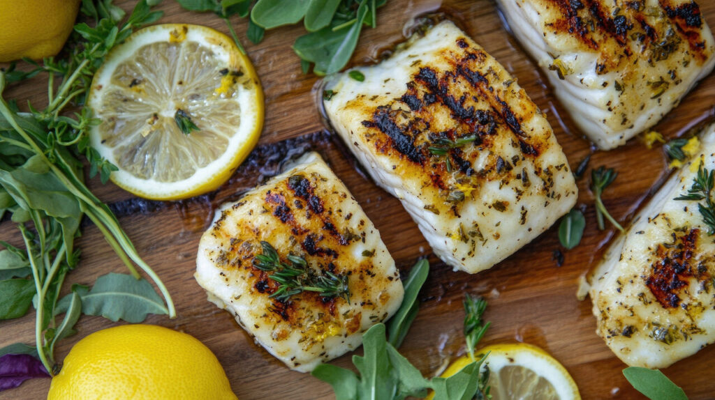 Lemon and Herb Marinated Fish