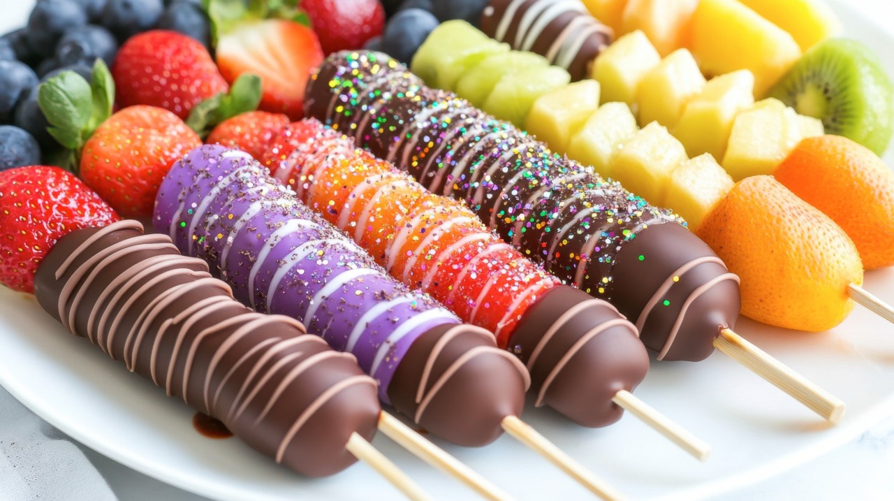 Chocolate-Dipped Fruit