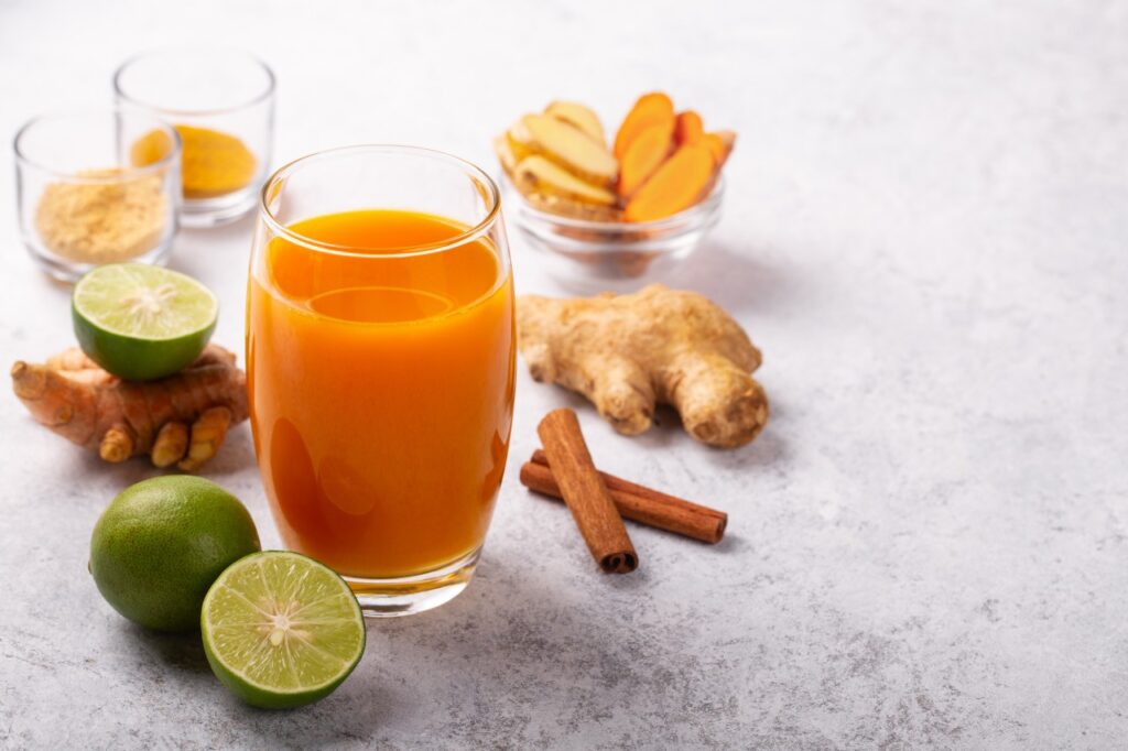 Turmeric and Ginger Juice
