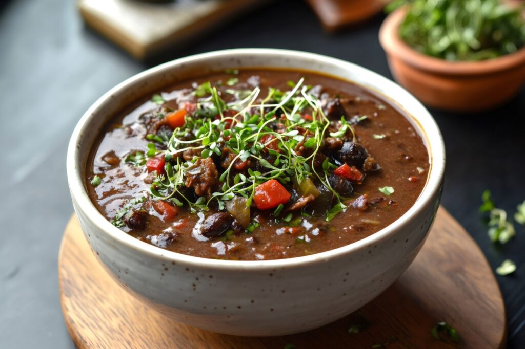 Smoky Black Bean Soup