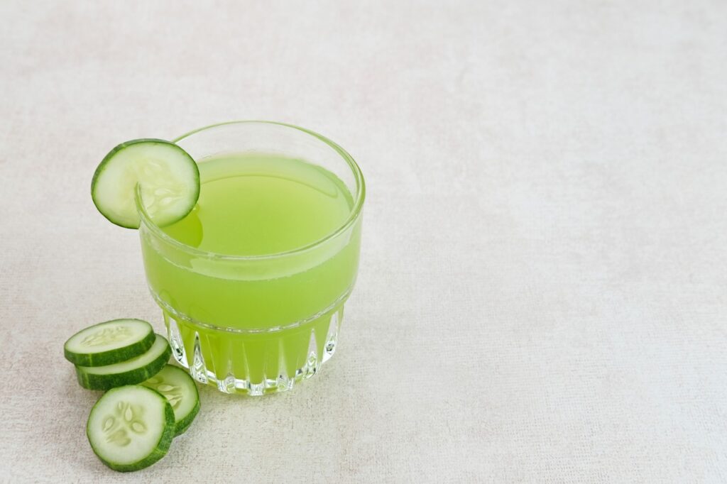 Cucumber and Lemon Juice
