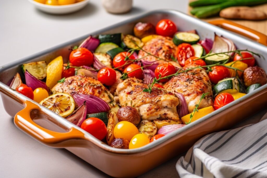 Sheet Pan Chicken and Vegetables