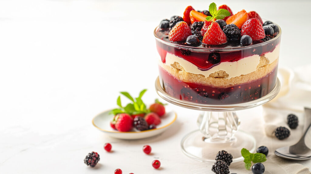 Classic Trifle With Jelly Layers