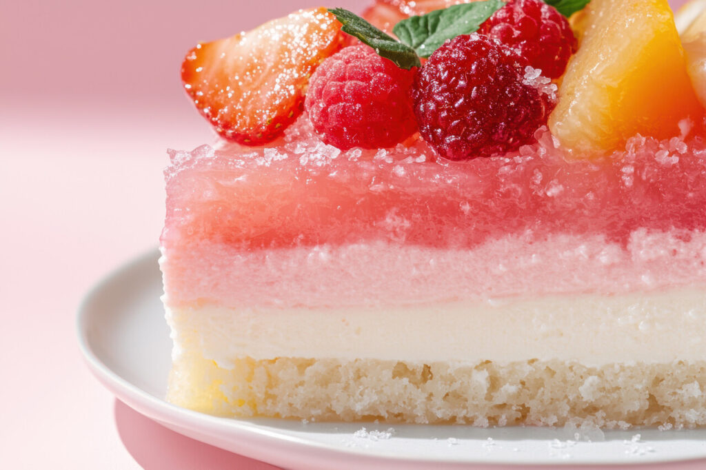 Strawberry Lemonade Poke Cake