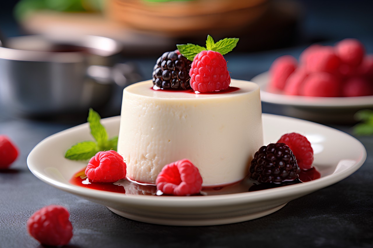 White Chocolate Panna Cotta